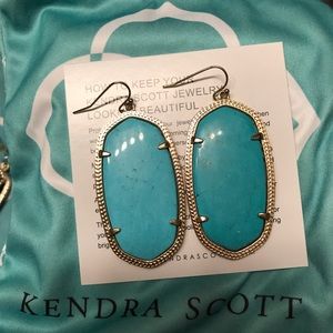 kendra scott turquoise danielle earrings